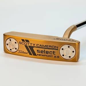 Scotty Cameron Select Newport 2.5 Custom Gold Putter 35"