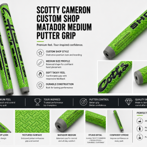 Scotty Cameron Custom Shop Matador Medium Putter Grip – Lime Green