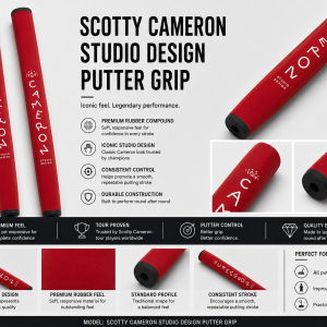 Scotty Cameron Studio Design Putter Grip – Red